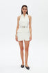 Jasmine halter neck mini dress